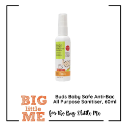 Buds Everyday Organics All Purpose Sanitiser, 60ml